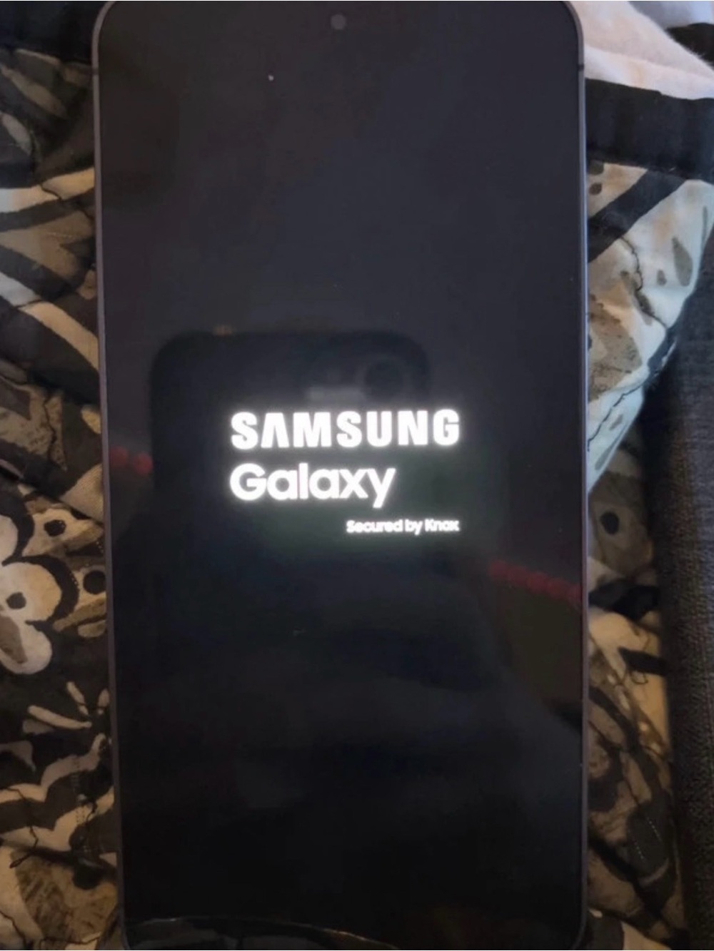 Samsung Galaxy Smartphone - Black Front